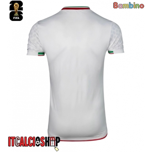 Iran Prima Maglia Bambino Mondiali 2026 Manica Corta (+ Pantaloni corti)